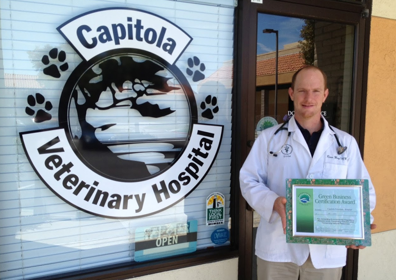 Carousel Slide 4: We received a Green Business Certification Award!